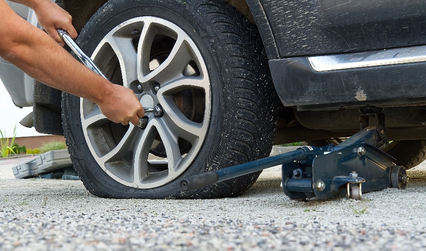 Flat Tire Change